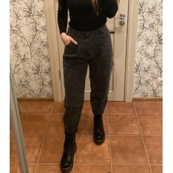 Jeans Vintage High Waist Denim Trousers