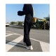 Jeans All-match Korean Style Mopping Trousers Denim Vintage