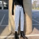 Fashion straight jeans women's style high waist pants