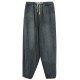Fashion Spring Summer Korean Elastic Waist Oversize Wide Leg Pant
