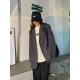 Blazer Coat Loose Single Buttons Jacket Style Casual