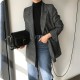 Elegant Plaid Blazers and Jackets Work Office Lady Vintage Elegant Plaid Blazers and Jackets Work Office Lady Vintage