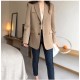Fashion Blazer Jacket Casual Pockets Long Sleeve Work Suit Coat Fashion Blazer Jacket Casual Pockets Long Sleeve Work Suit Coat