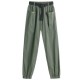 Long Harem Pants Women Korean Style Cargo Trouser Female With Belt